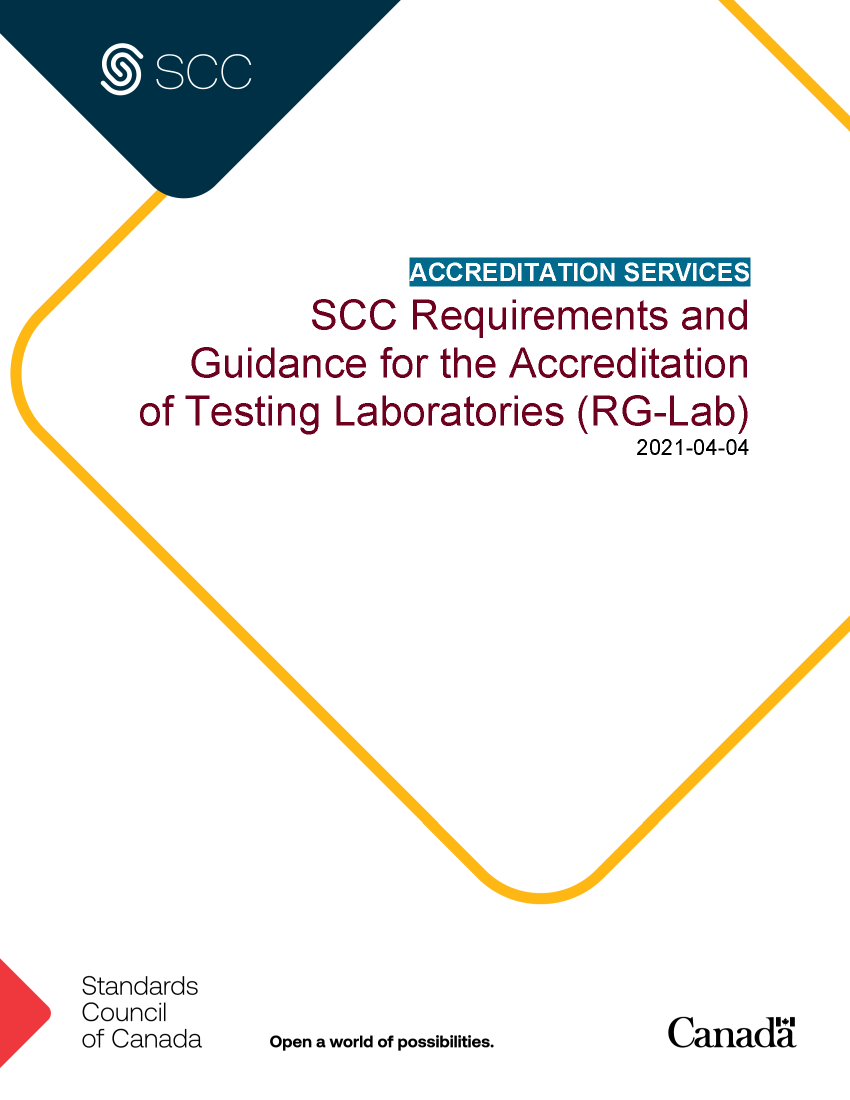 Scc Requirements And Guidance For The Accreditation Of Testing