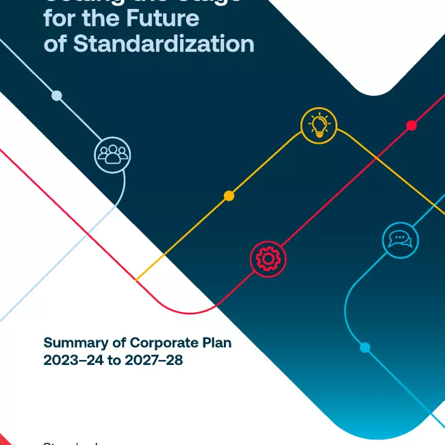 Cover page - Setting the Stage for the Future of Standardization