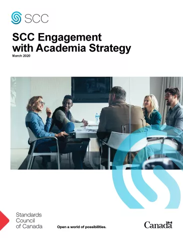 SCC Engagement with Academia Strategy cover