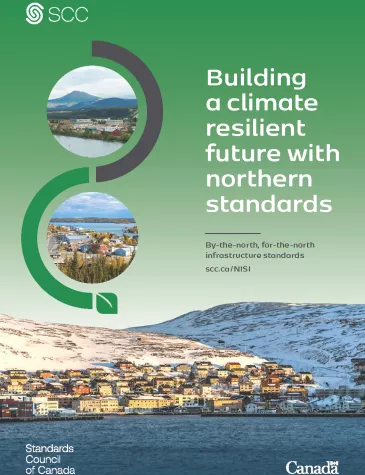Cover page - building a climate resilient future with northern standards