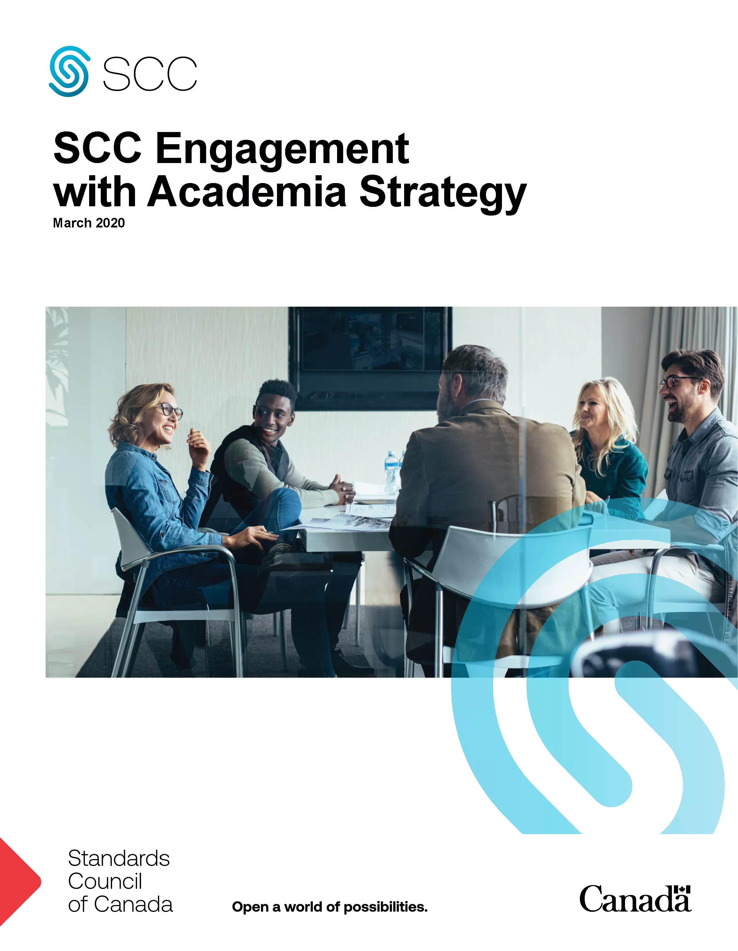 SCC Engagement with Academia Strategy cover