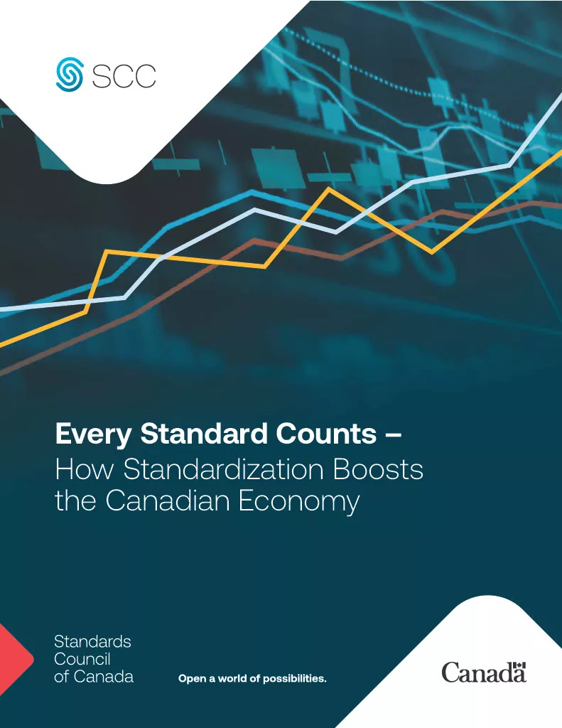 Cover of Every Standard Counts - How Standardization Boosts the Canadian Economy Report