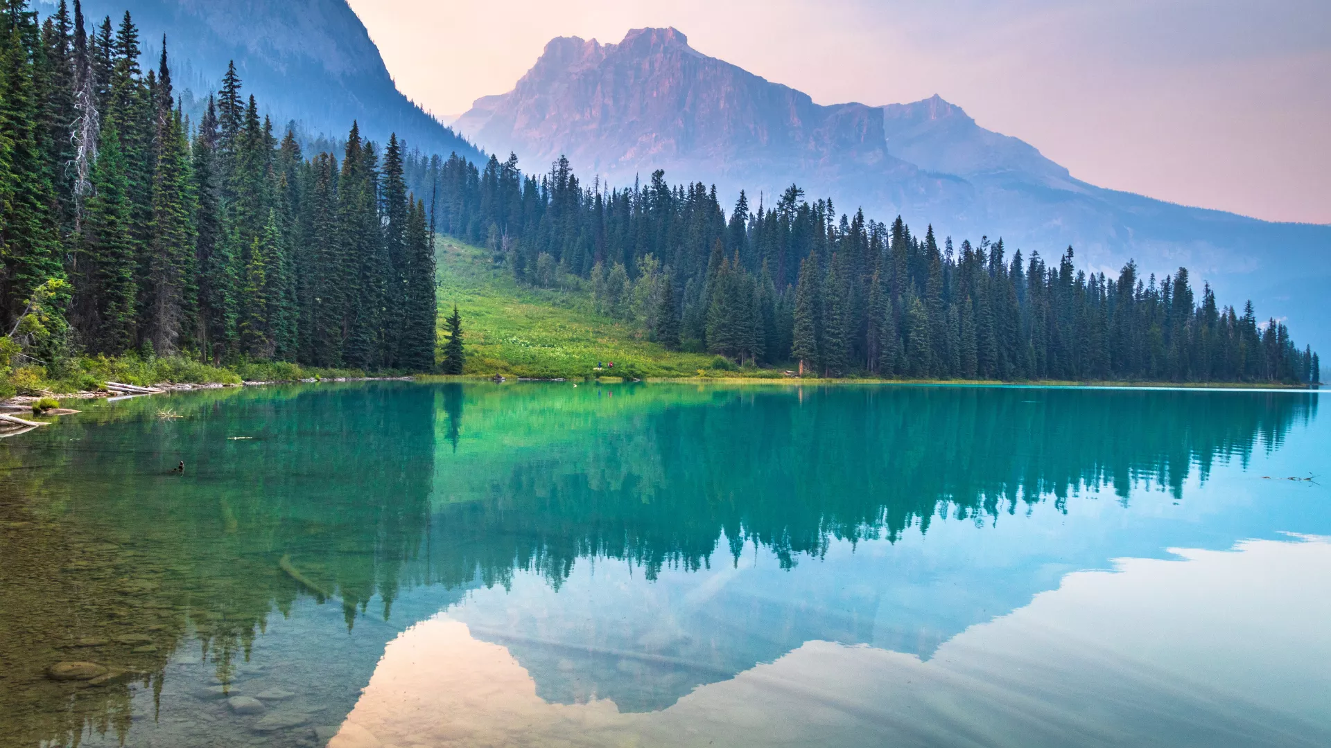 Canadian landscape in Banff, Alberta